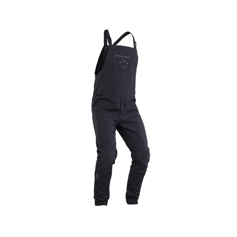 ION Unisex Cotton Seek AMP Dungarees BLACK 48 SMALL
