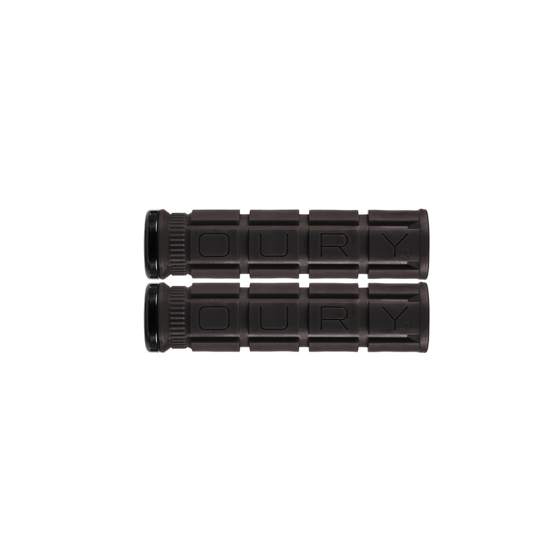 Oury Single Lock On Grip JET BLACK