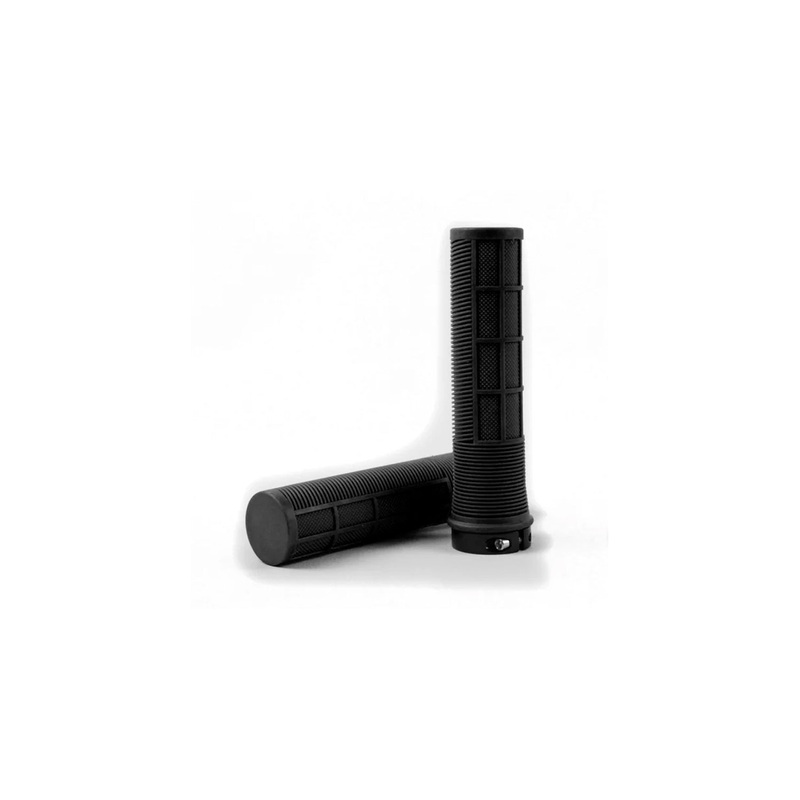 QBP Single Lock On MTB Grips – 130mm BLACK