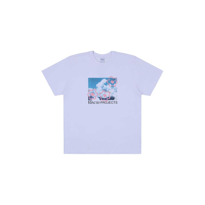 Rivvia Projects Blue Sky T-Shirt WHITE SMALL