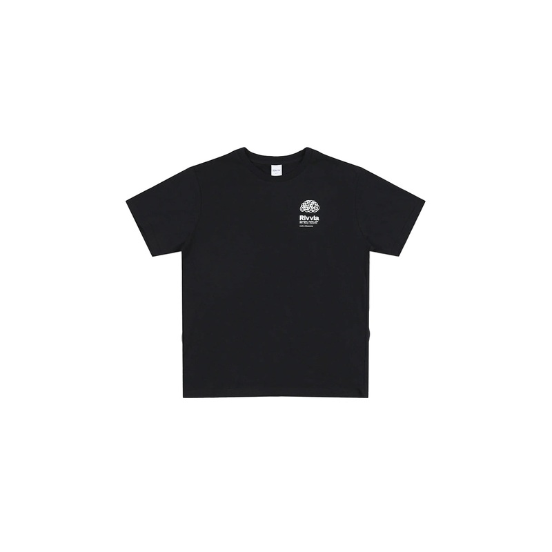 Rivvia Projects Scatter Brain T-Shirt BLACK SMALL