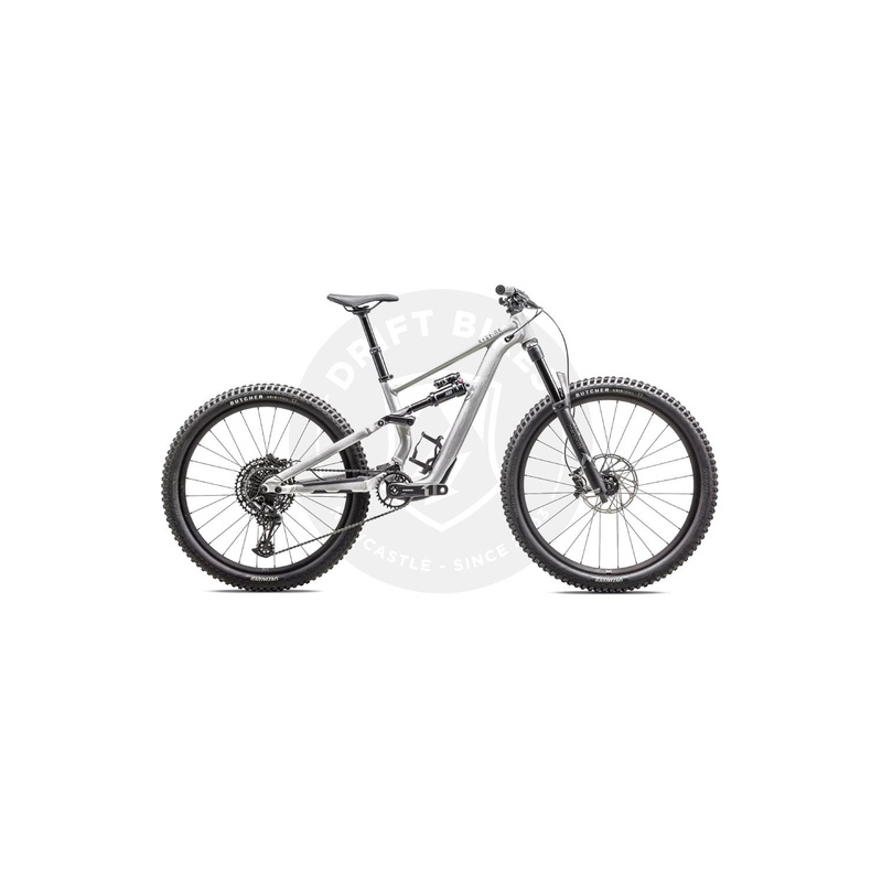 Specialized 2024 Status 2 140 Zero Mountain Bike SATIN ALUMINUM/OBSIDIAN S0