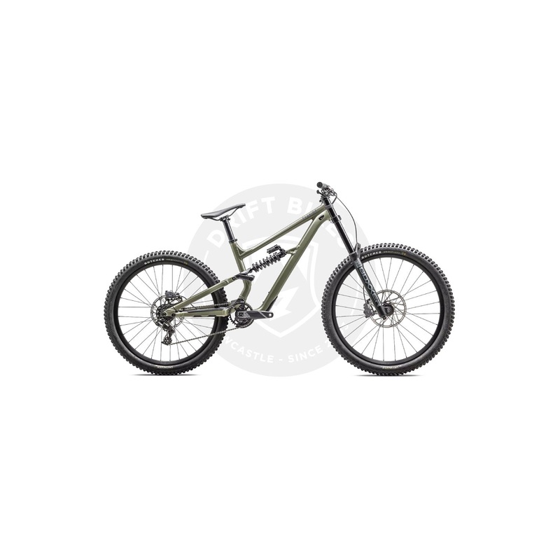 Specialized 2024 Status 2 170 Zero Downhill Mountain Bike SATIN METALLIC SPRUCE/PURPLE HAZE S3