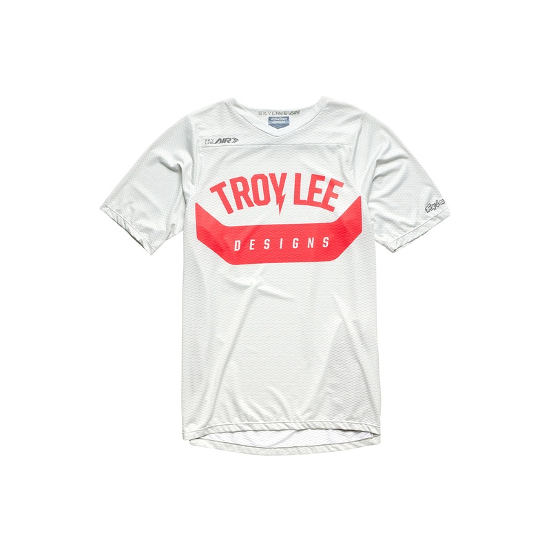 Troy Lee Designs 2024 Skyline Air Short Sleeve Jersey MONO TRUE BLUE SMALL