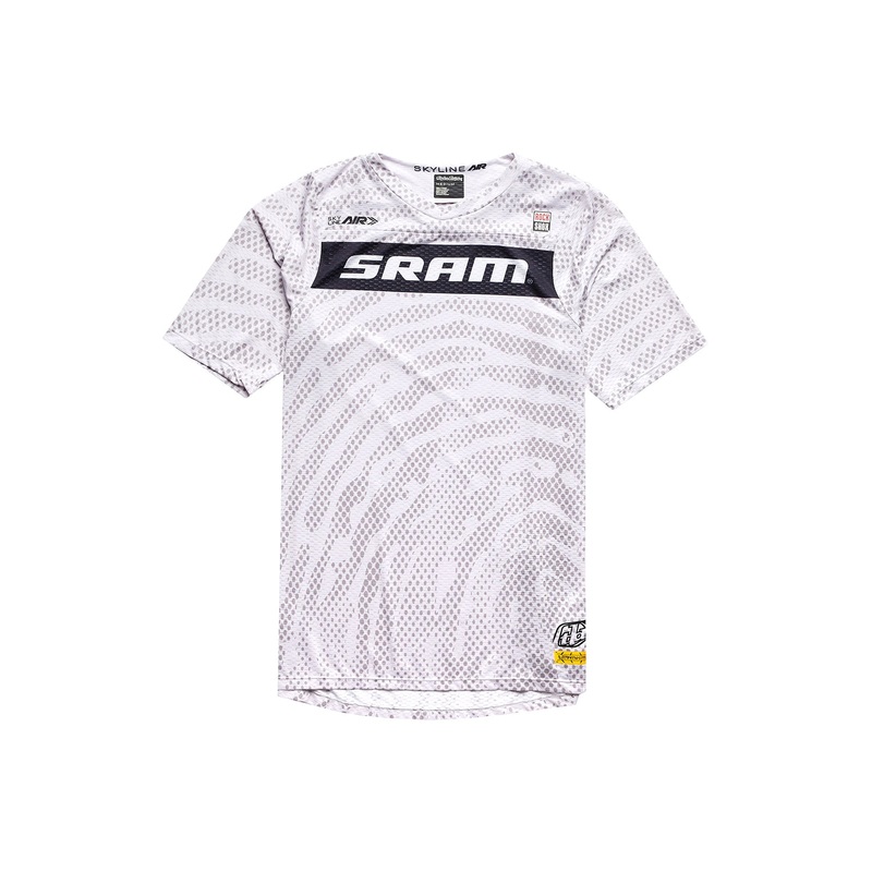 Troy Lee Designs 2024 Skyline Air Short Sleeve SRAM Roots Jersey CEMENT SMALL