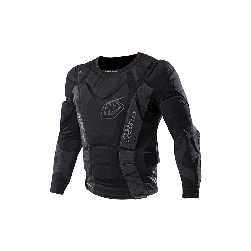 Troy Lee Designs 2025 UPL 7855 Youth Long Sleeve Protection Shirt BLACK Y-LARGE