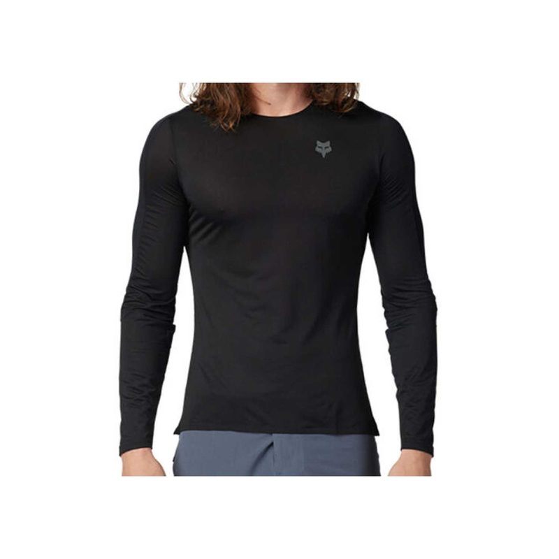 FOX RACING 2025 Flexair Ascent Long Sleeve Jersey GREY VINTAGE SMALL