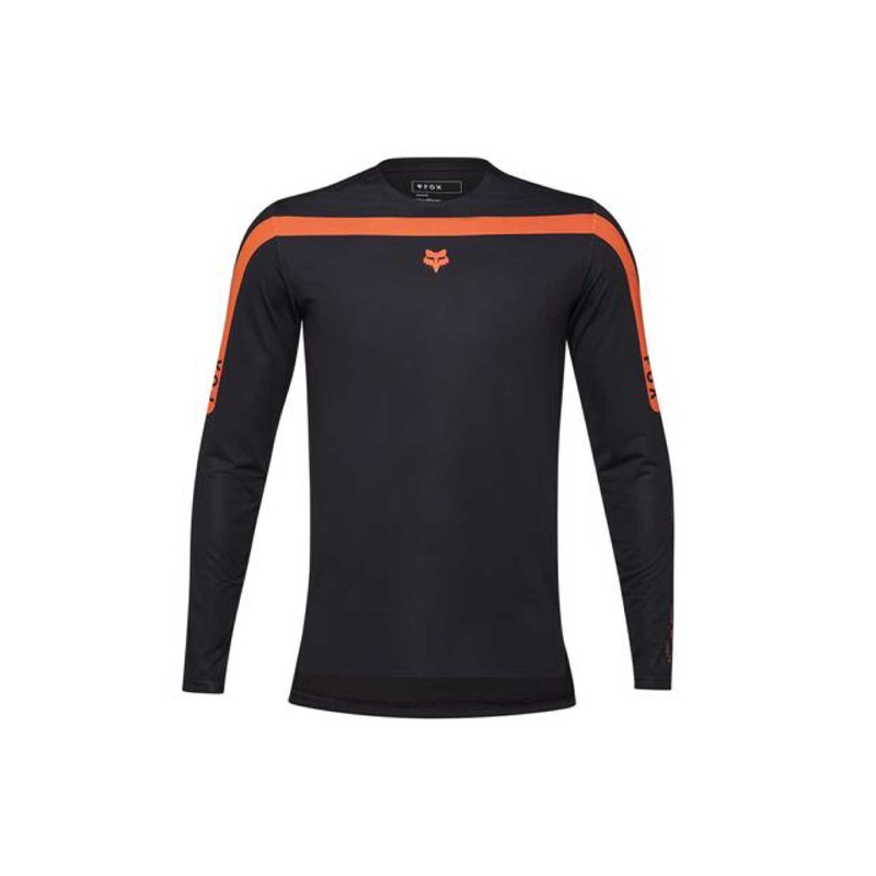 FOX RACING 2025 Flexair Aviation Long Sleeve Jersey GRAPHITE 2X-LARGE