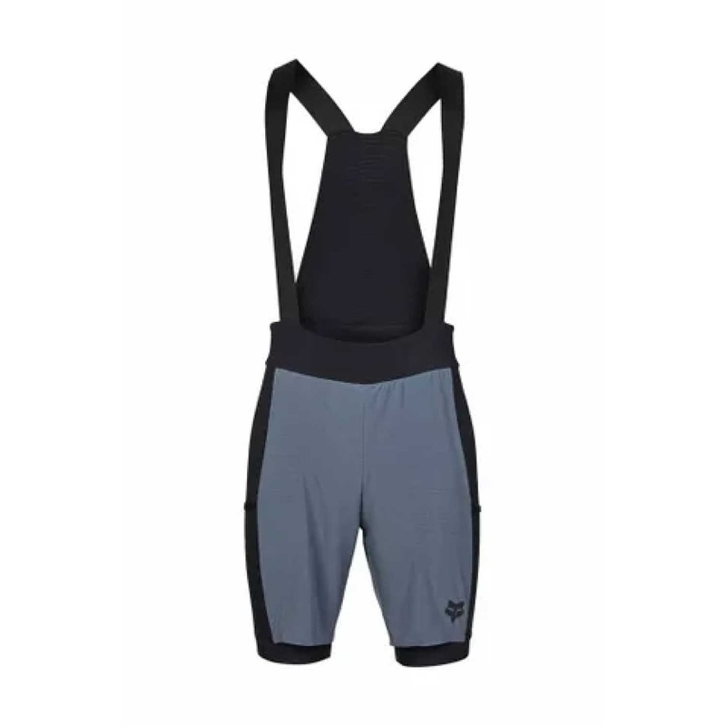 FOX RACING 2025 Flexair Cargo Bib Shorts BLACK LARGE