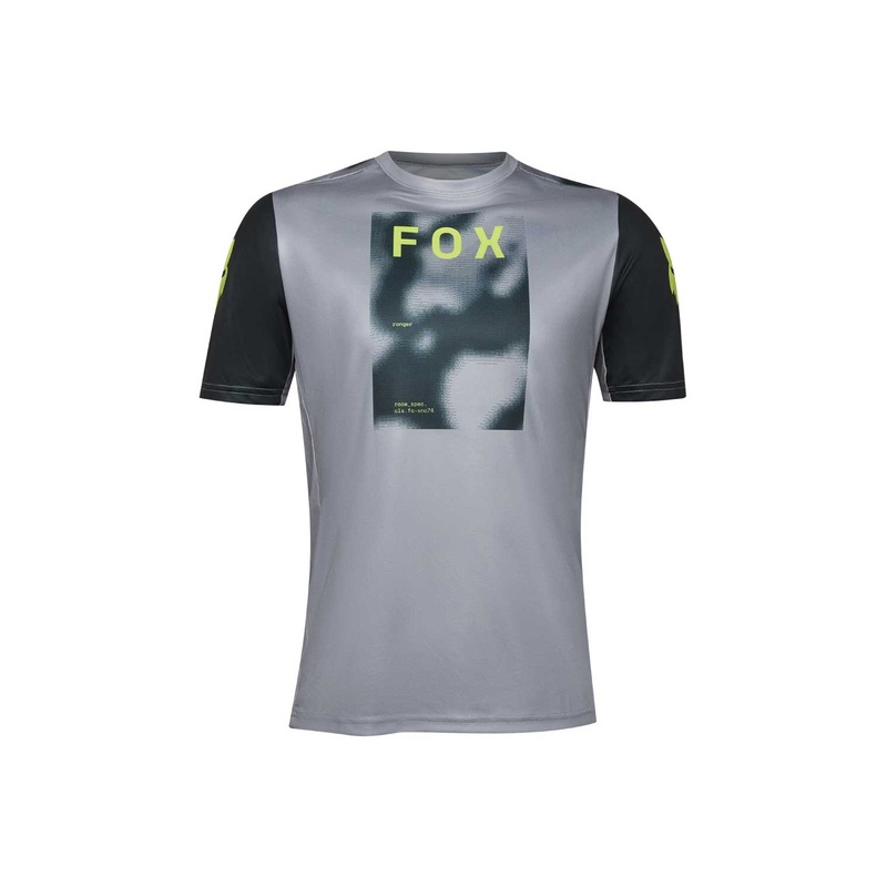 FOX RACING 2025 Ranger Race Taunt Short Sleeve Jersey STEEL GREY 2X-LARGE