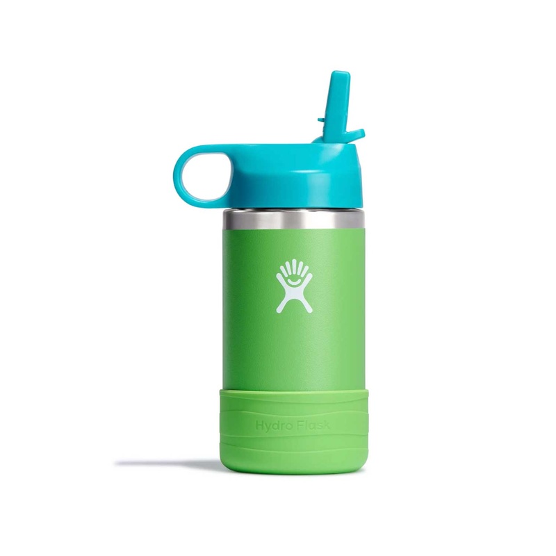 Hydro Flask 12oz (354mL) Kids Wide Mouth Drink Bottle GOJI RED