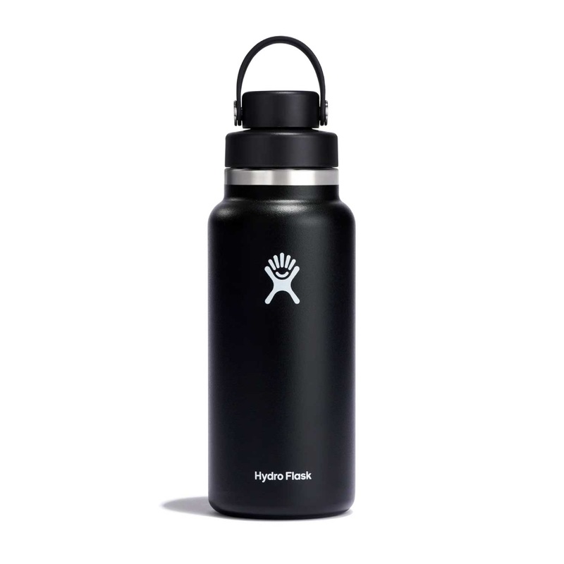 Hydro Flask 32oz (946mL) Wide Mouth with Flex Chug Cap BLACK