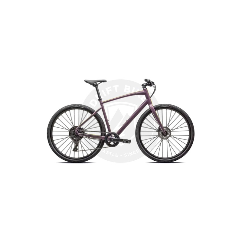 SPECIALIZED 2025 SIRRUS X 2.0 Road Commuter Bike GLOSS DUNE WHITE/DOVE GREY REFLECTIVE MEDIUM