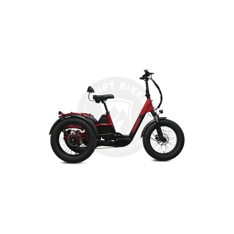 VAMOS PAPA GRANDE PRO 2024 500W 48V/25AH – 3 WHEEL TRIKE GREY/BLACK