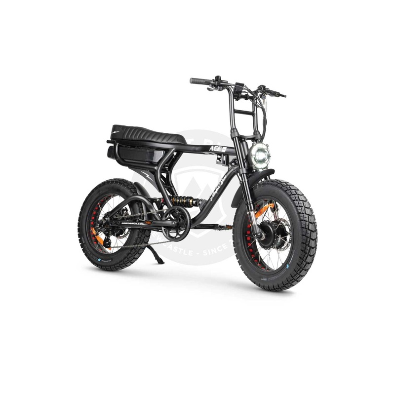 AMPD BROS Ace-X Demon S4 Dual Motor Fat Tyre Electric Bike MATTE BLACK