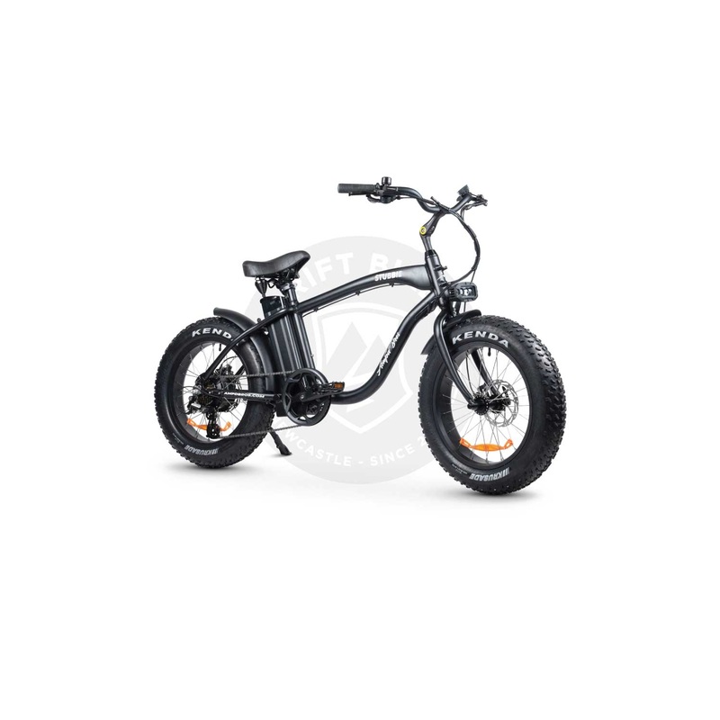 AMPD BROS Stubbie Original S2 Fat Tyre Electric Bike COMBAT GREEN