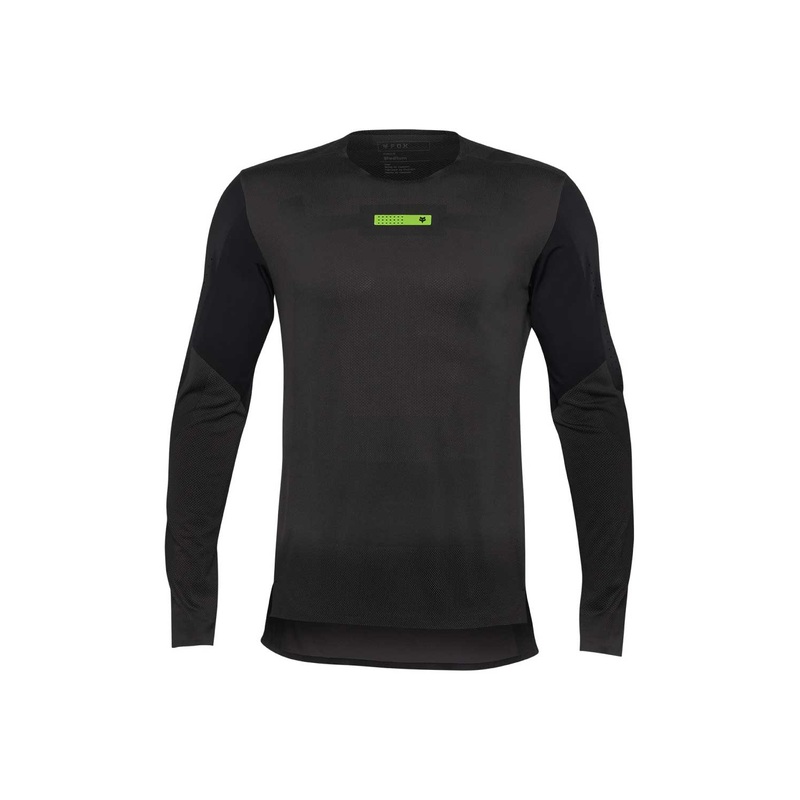 FOX RACING 2025 Rawtec Long Sleeve MTB Jersey BLACK LARGE