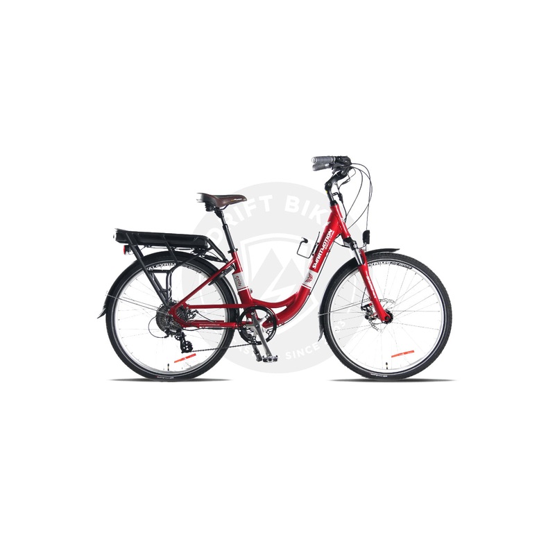 SMARTMOTION G3 E-CITY Medium – 26″ Red Bike