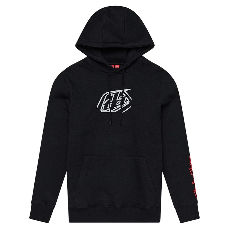 TROY LEE DESIGNS 2025 BADGE HOODIE BLACK SMALL