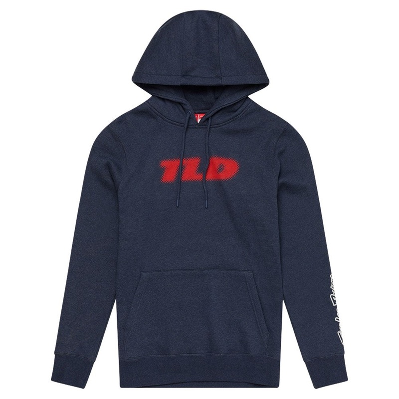 TROY LEE DESIGNS 2025 FADE OUT HOODIE NAVY HEATHER MEDIUM