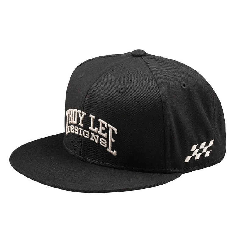 TROY LEE DESIGNS 2025 SCHOLAR HAT BLACK OSFA