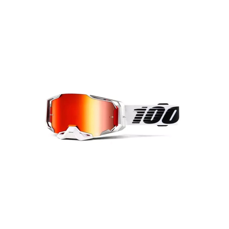 100% Armega MTB Goggles LE BRUNI SPECIAL TRUE GOLD MIRROR LENS
