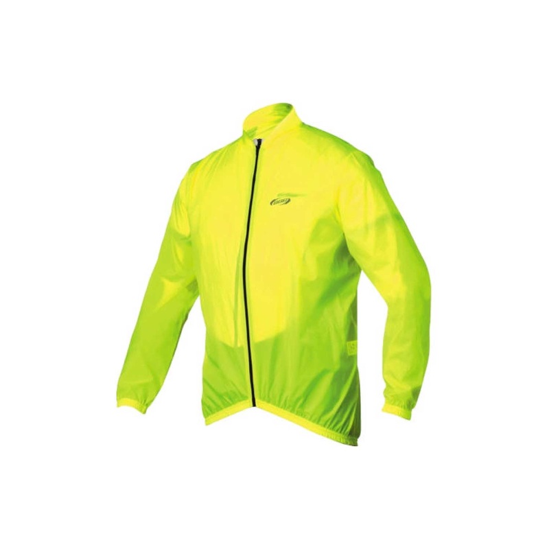 BBB Baseshield Cycling Rain Jacket NEON YELLOW 2X-SMALL