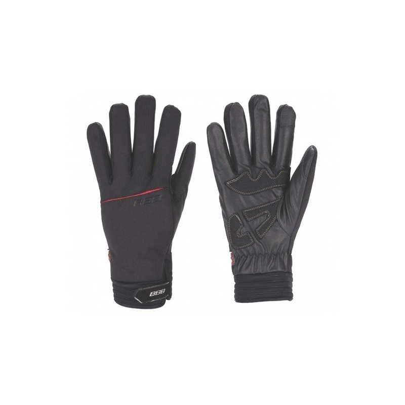 BBB Coldshield Winter Cycling Bike Gloves REFLECTIVE BLACK SMALL