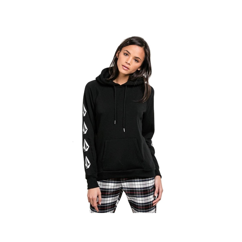 VOLCOM Women’s GMJ Pro Fleece Jumper BLK 10