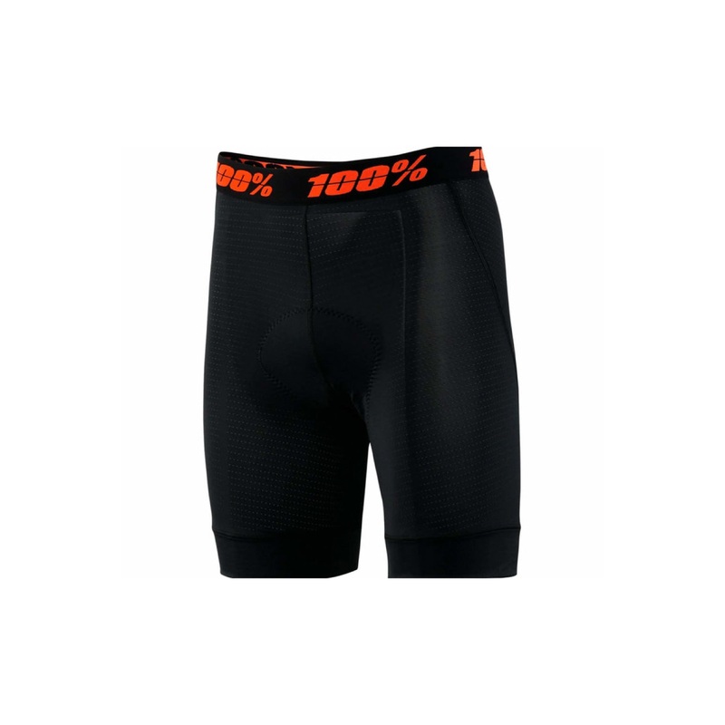 100% Crux Men’s Liner MTB Shorts BLACK 28