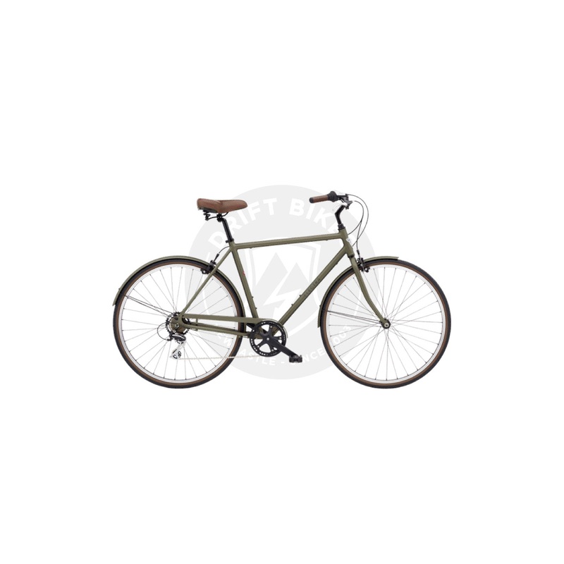 Electra Loft 7D Cruiser Bike MATTE KHAKI LARGE