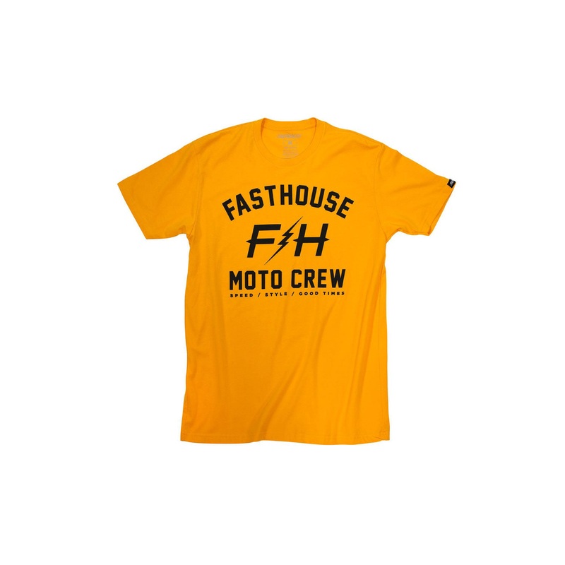 Fasthouse YOUTH Olden Tee Gold GOLD X-SMALL