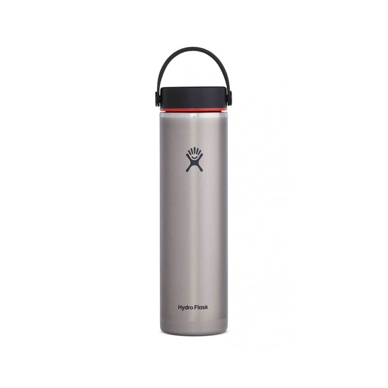 Hydro Flask Trail 24oz (709ml) Light Weight Drink Bottle OBSIDIAN 24oz