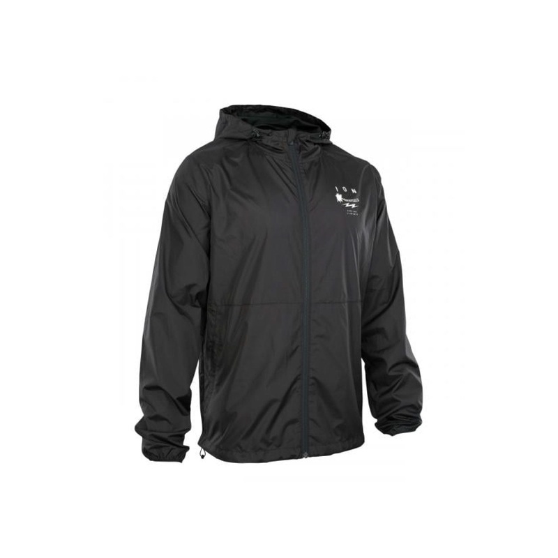 ION 2021 MTB Rain Jacket Black BLACK LARGE
