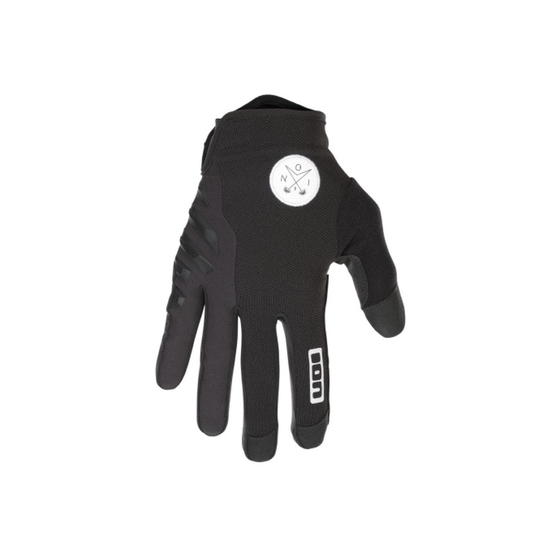 ION Scrub AMP MTB Gloves BLACK XX-SMALL