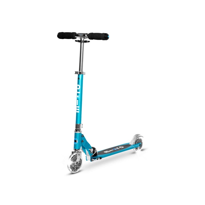 Micro LED Lights Sprite Kids Scooter FOREST GREEN