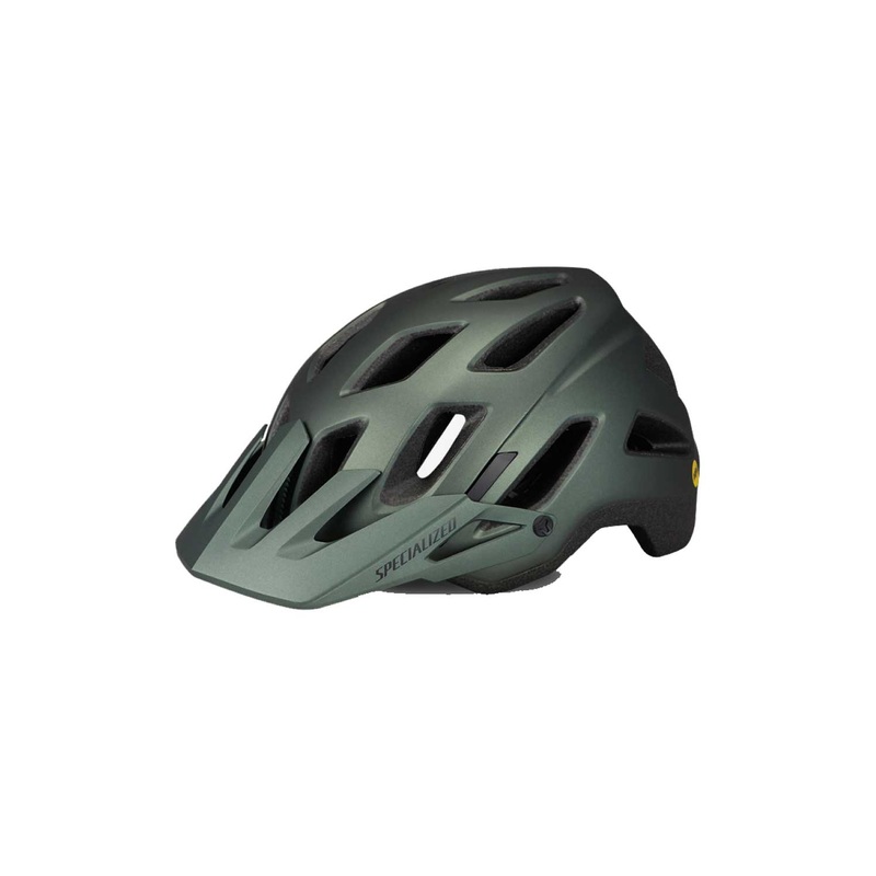 Specialized 2021 Ambush Comp ANGI MIPS Adult MTB Helmet SATIN OAK GREEN METALLIC SMALL
