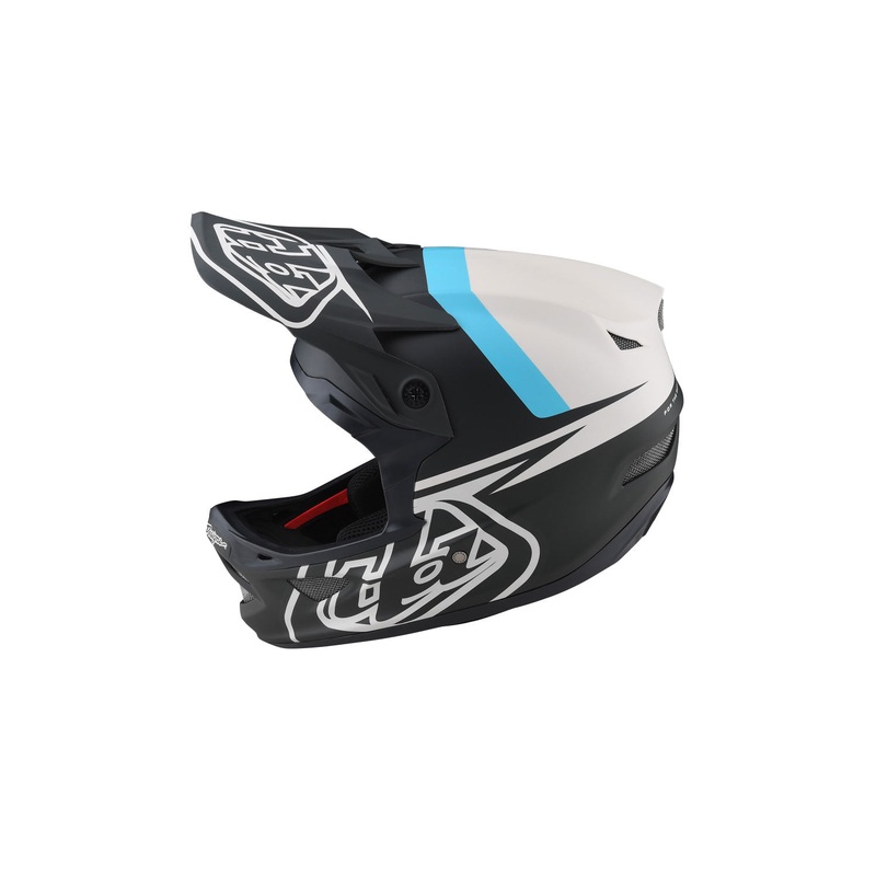 Troy Lee Designs 2022 D3 Fiberlite Helmet MONO BLACK X-SMALL