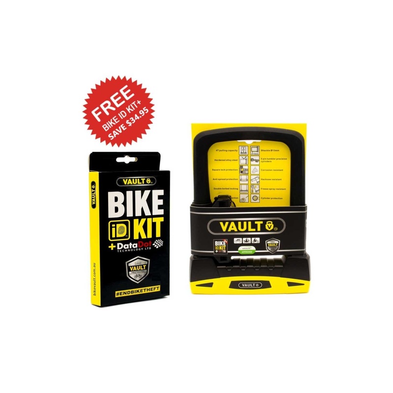 Vault D Lock with Bike ID Kit+