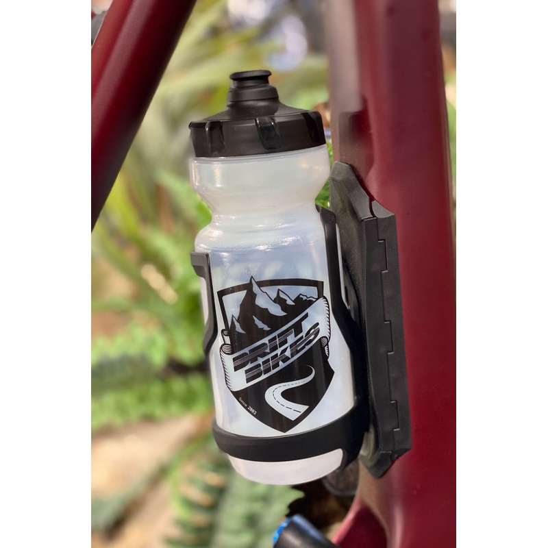 Drift Bikes Heritage Water Bottle 22oz (650ml) – Clear/Black