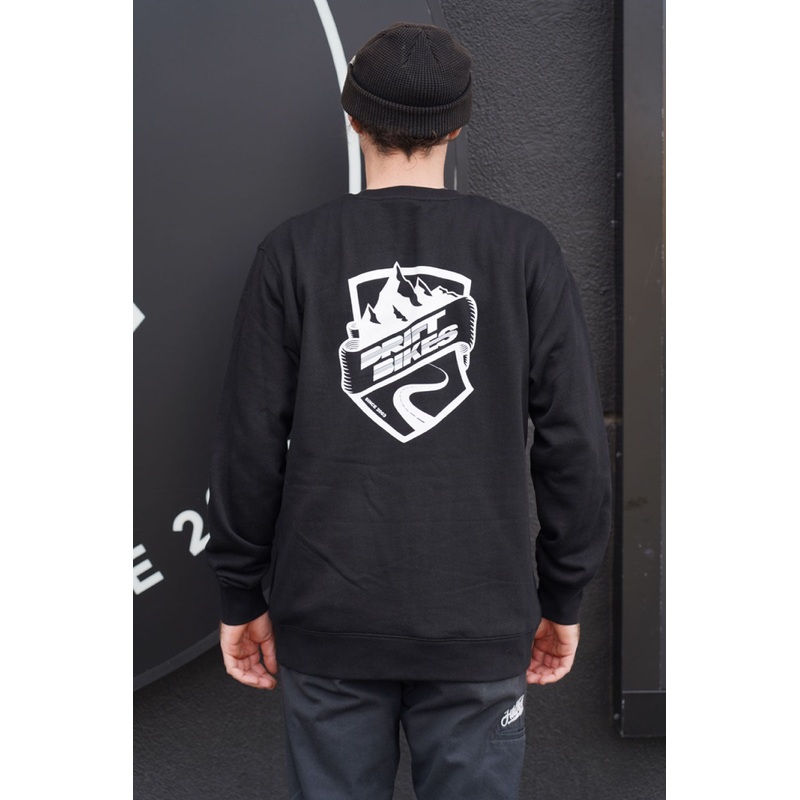 Drift Heritage Youth Crewneck Jumper – Black 8