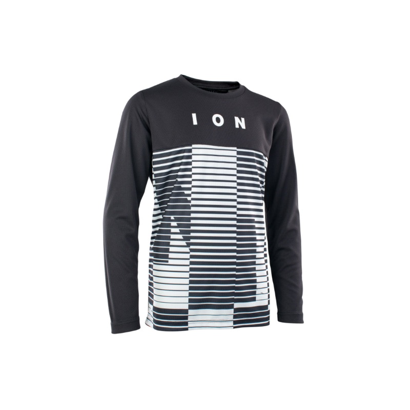 ION 2021 YOUTH Scrub Amp Mesh_Ine Long Sleeve T-Shirt SMASHING RED MEDIUM