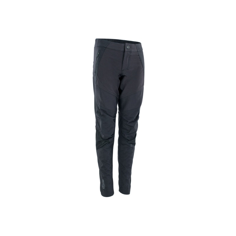 ION YOUTH Scrub Mesh MTB Pants BLACK SMALL