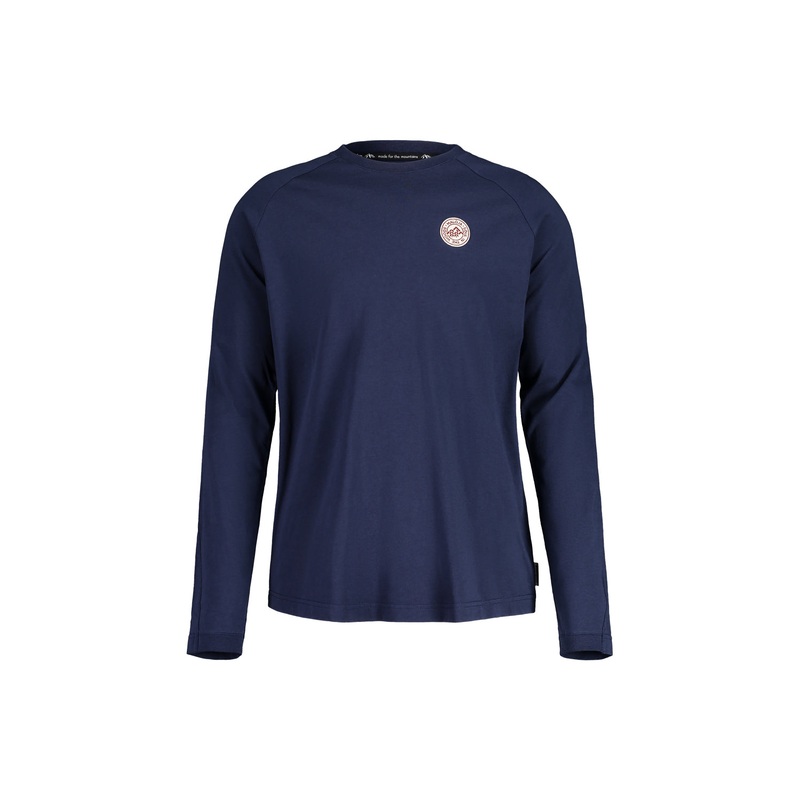 Maloja Men’s HAGEBUTTEM Long Sleeve Shirt NIGHT SKY LARGE