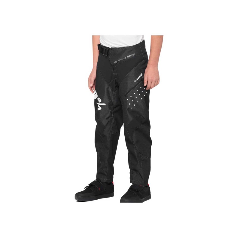 100% 2021 Youth R-Core MTB Pants BLACK 22