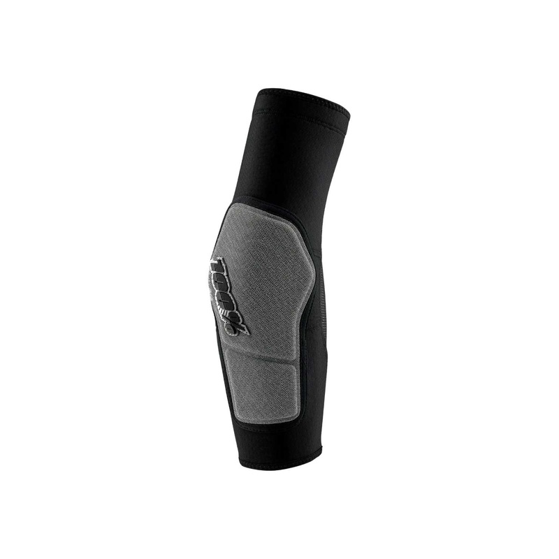 100% RIDECAMP ELBOW GUARD BLACK/GREY SMALL