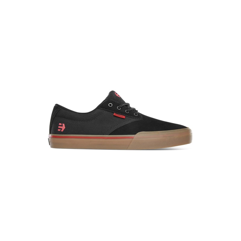 ETNIES Jameson VULC Shoes BLACK/RED/GUM US9