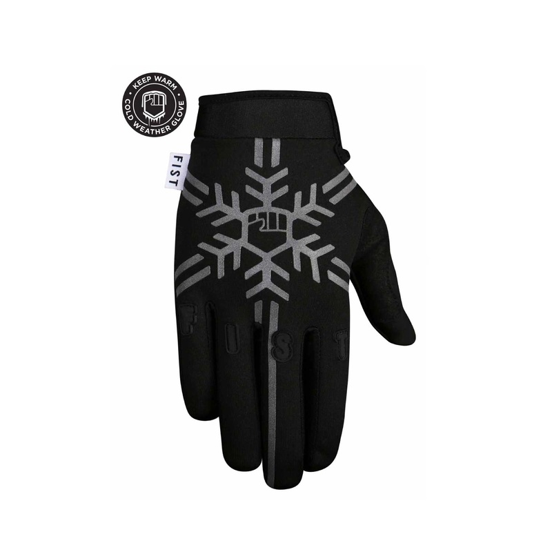 Fist Frosty Fingers Reflective MTB Gloves SMALL