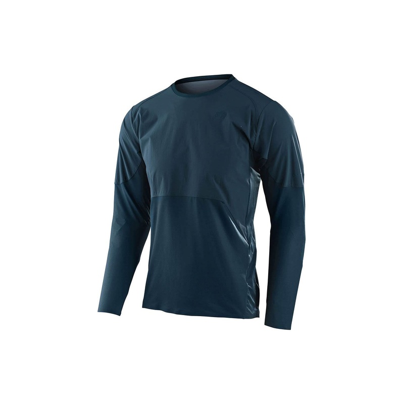 Troy Lee Designs 2022 Drift Long Sleeve Mountain Bike Jersey CARBON SMALL
