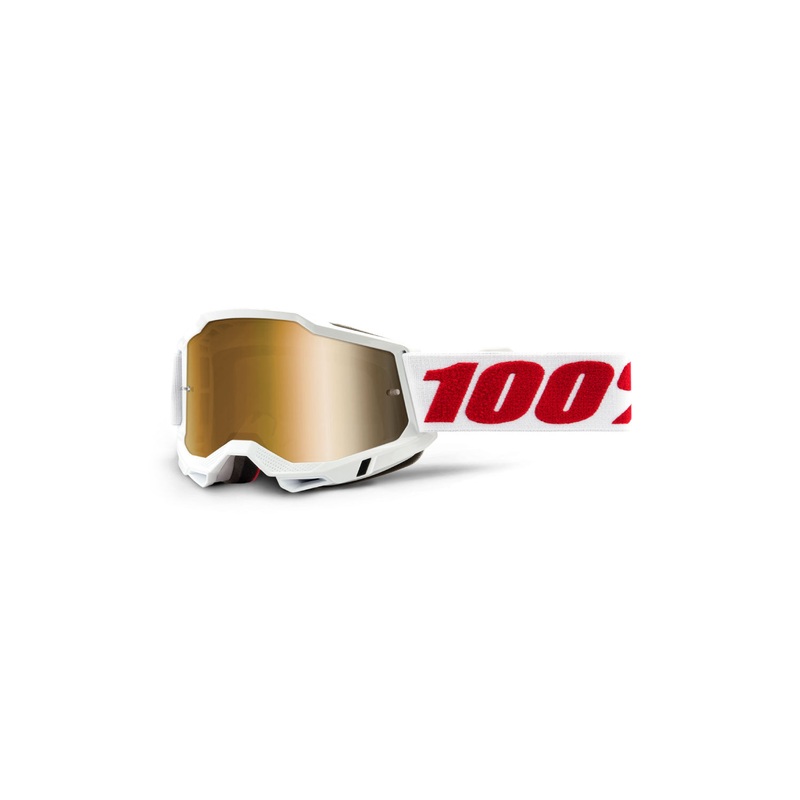 100% ACCURI 2 MTB Goggles DONUT MIRROR PINK LENS